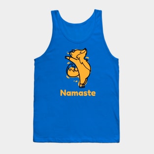 Fox Namaste Stretching Yoga Tank Top